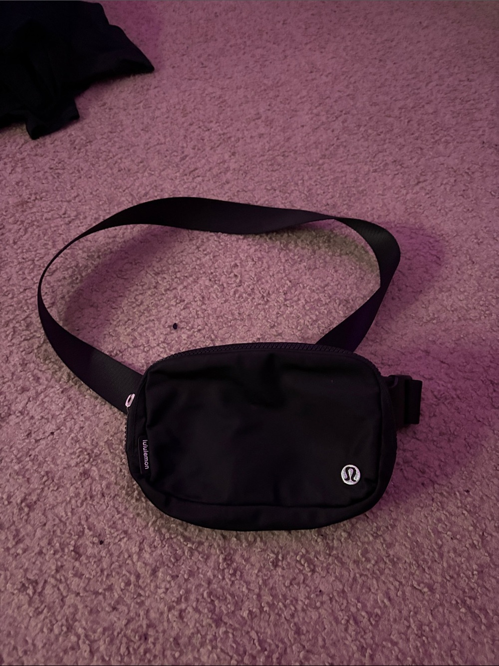 lululemon athletica Black 
 Belt Bag